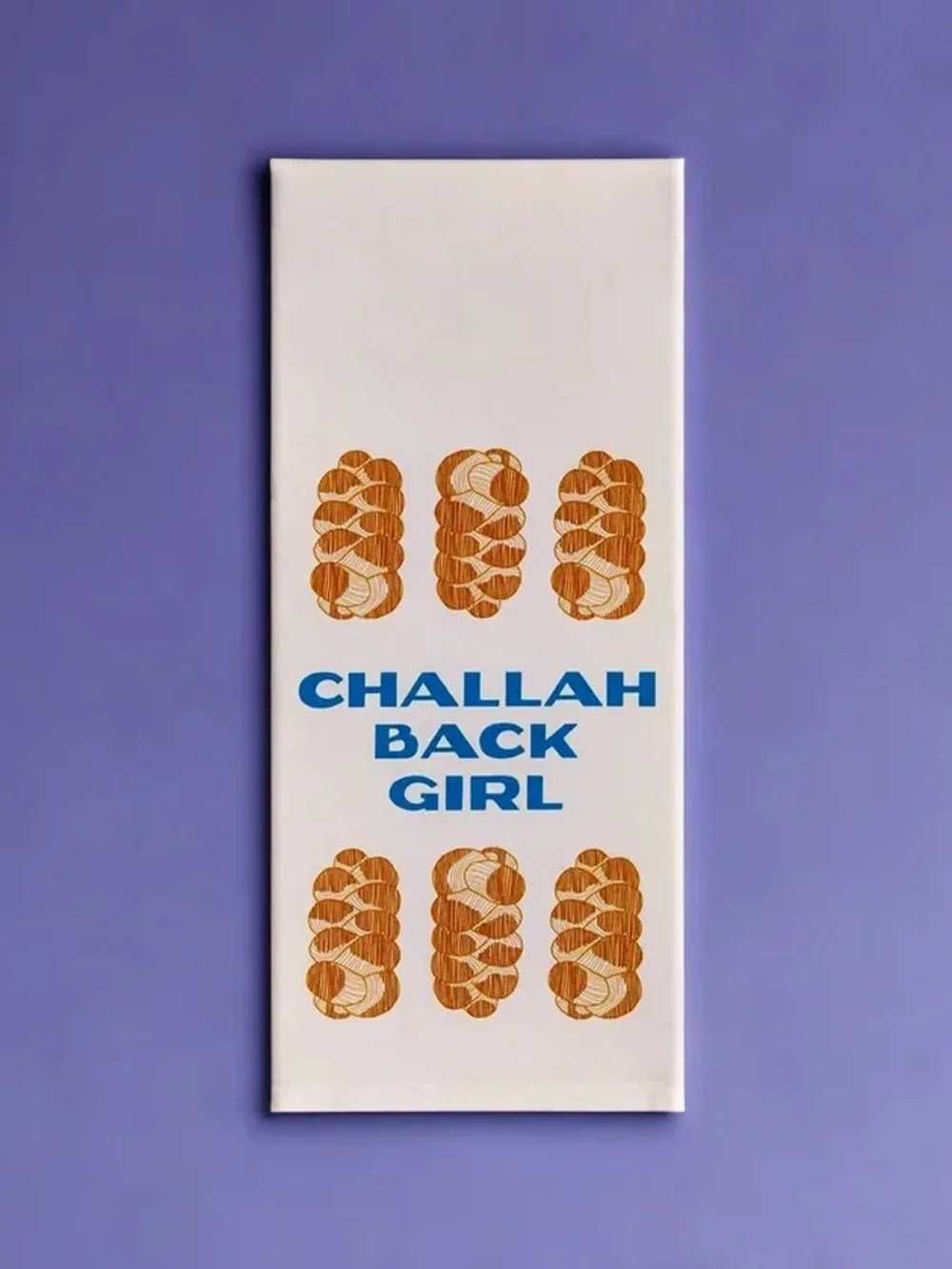 2 Holiday Dishtowels - Challah and matzo ball soup - hostess gift